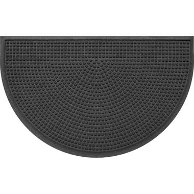 Rubber Door Mat with Grid Design - Water Glutton Cordova 34x52