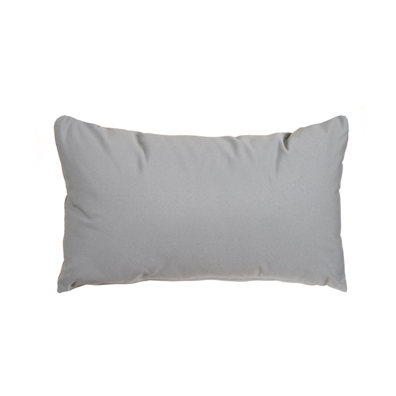 Soleil Rectangle Indoor/ Outdoor Cushion, Silver