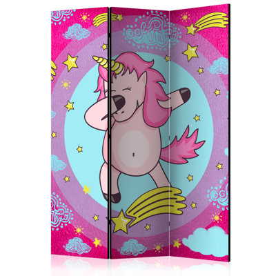 Katelyn 172cm H Folding Room Divider