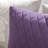 Printed Cotton Sateen Comforter Set Purple