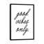 «Good Vibes Only», art textuel sur toile-32895499-72221176-72221182