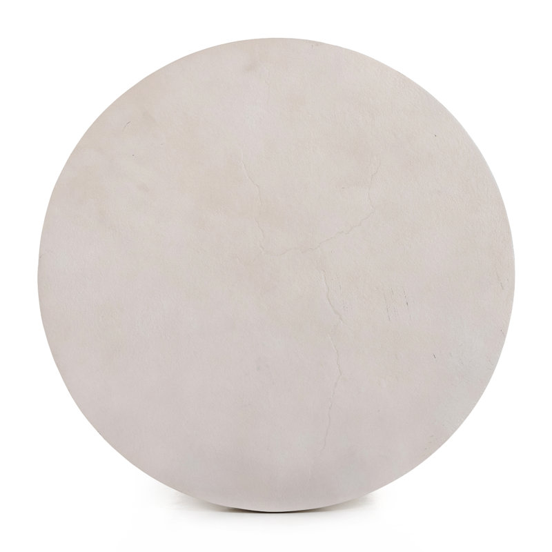 Searcy End Table, Textured Matte White
