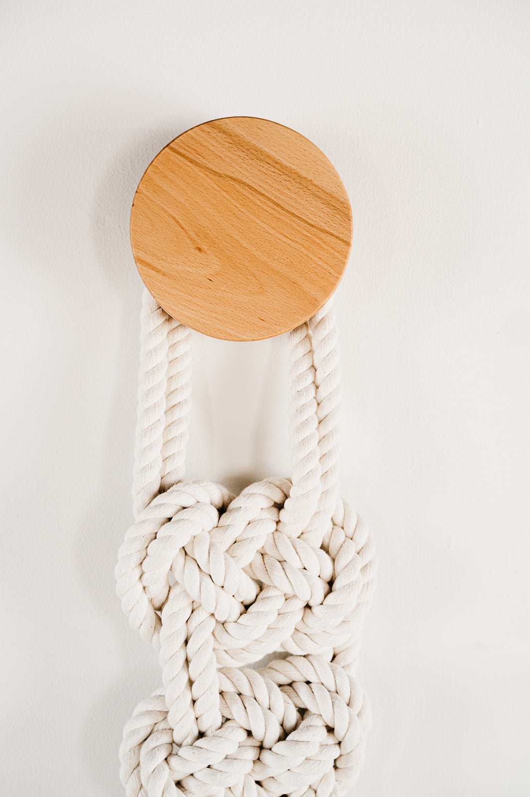Scala Knot Fiber Wall Hanging