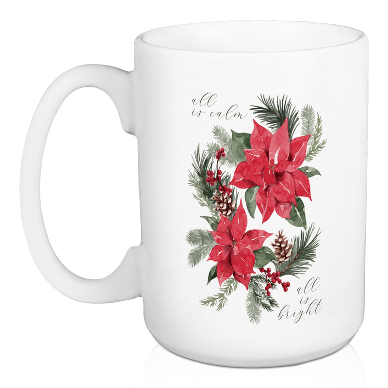 Tasse Holiday Poinsettia