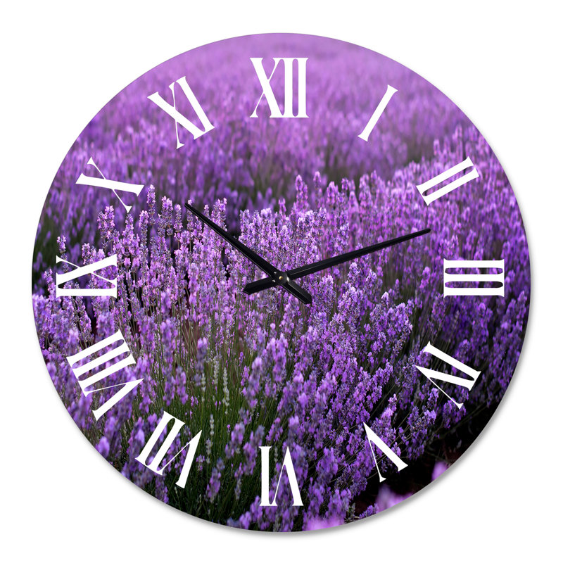 Horloge murale Blooming, Surdimensionné