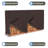 High Density Waterproof Outdoor Firewood Cover, All Weather Protection UV Resistant Wood Rack Cover-1040024841