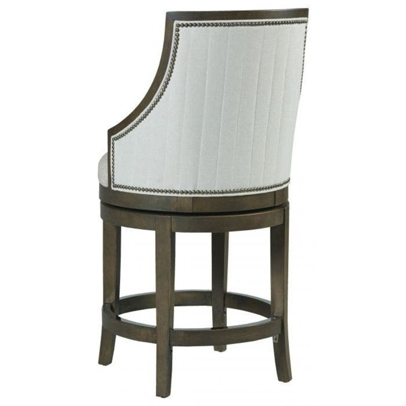 Robroy 30" Bar Stool, Charcoal, Straw (3162 08), Counter Stool (26" Seat Height)