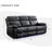 Heaney 83.8" Wide Faux Leather Home Theater Sofa-89829952