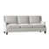 Savannah 93" Recessed Arm Sofa with Reversible Cushions