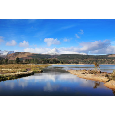 Hassett Goatfell, Isle Of Arran by Ross_Pichler - Wrapped Canvas Print