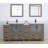 84" Double Bathroom Vanity Set with Mirror-106870356