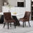 Wood Frame Dining Chairs-1965060292