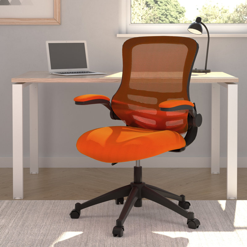 Emmaleigh Mesh Office Chair, Orange