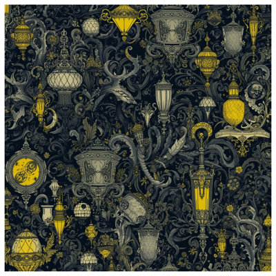 Édredon Ornate Lanterns Illustration