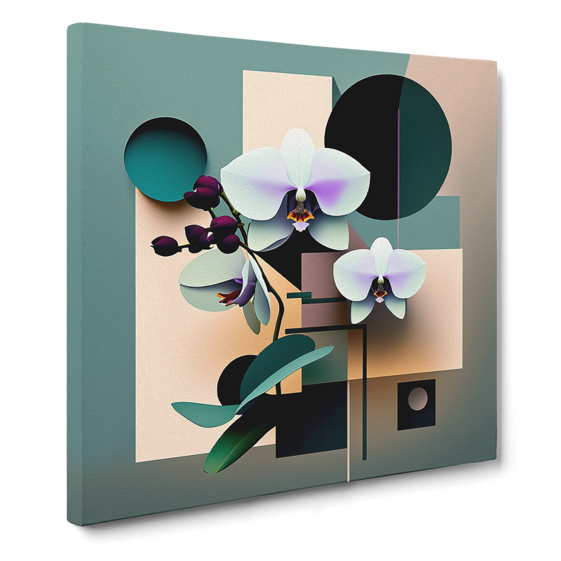 Modern Wall Art - Wrapped Canvas, 35cm H x 35cm W x 3cm D