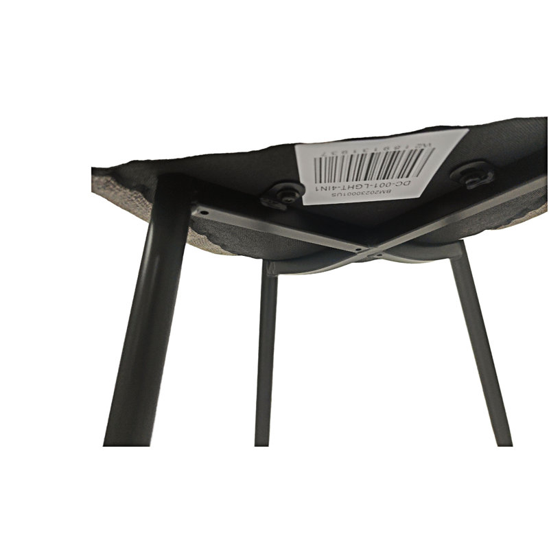 Ensemble de 4 chaises de salle à manger rembourrées