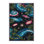 Machine Washable Space Blue Area Rug