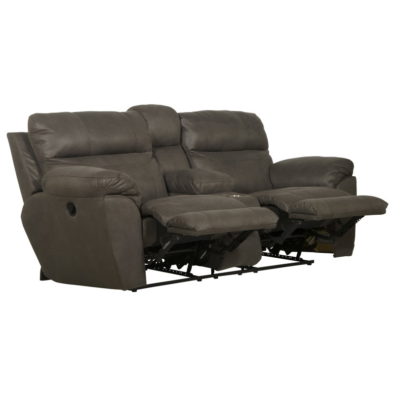 Hudson Yards Upholstered 86'' Reclining Loveseat