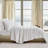 Ribbed Matelassé Cotton Coverlet Set-105905598-132760077