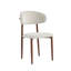 Ensemble de salle à manger moderne de 7 pièces de 170 cm avec des chaises rembourrées-970562852-970562853