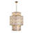 Kato 16-Light 3-Tier Pendant - Havana Gold-1733195619