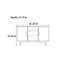 Armoire latérale de rangement simple et multifonctionnelle-471670811
