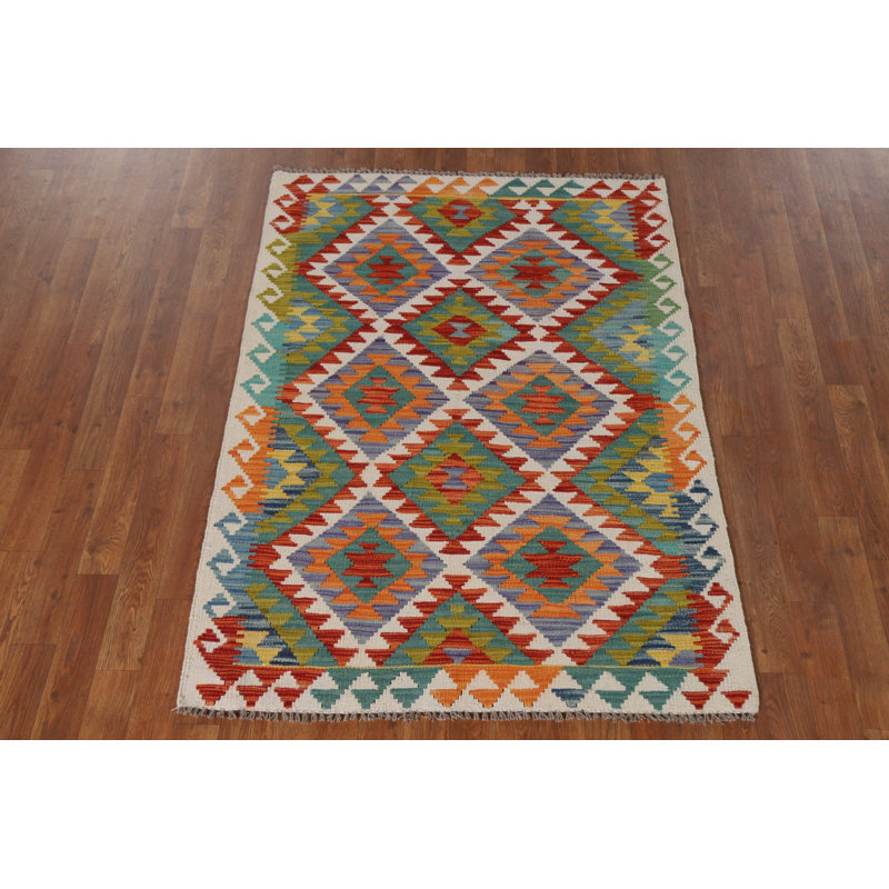 Tapis géométrique Kilim