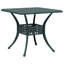 Carnlea Square Metal Outdoor Dining Table - 80 cm W 80 cm D-1292741400-1292741401