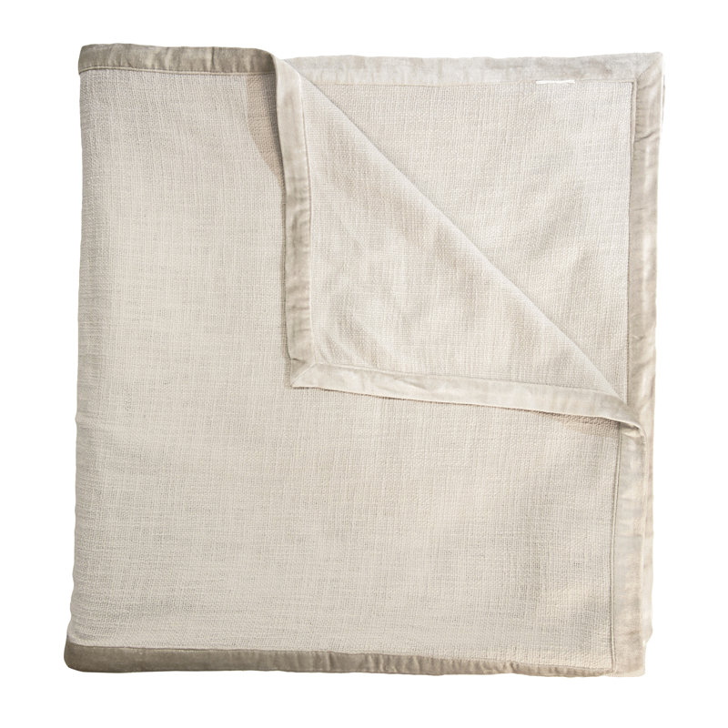 Chunky Coverlet, King Coverlet, Biscotti