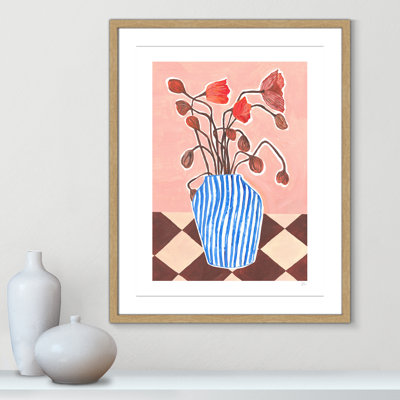 Poppies Print par Violets Print House