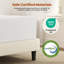 Matelas multi-tailles en mousse viscoélastique gélifiée rafraîchissante au parfum de thé vert-1737617455-1742982296