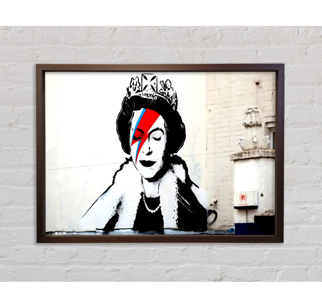 Queen Ziggy - Einzelner Bilderrahmen Kunstdrucke auf Leinwand