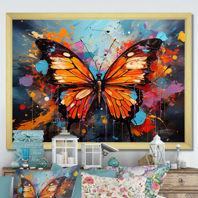 " Butterfly Graffiti Style I "