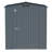 Elite Steel Storage Shed, 6X6, Anthracite-67124310