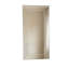 Miroir mural moderne argent moderne, 23,6 po x 39,4 po | 100% panneau de fibres à densité moyenne, réglable horizontalement et verticalement | Conception assemblée pour une installation facile, parfaite pour les décors contemporains et les espaces élégants-1847265792