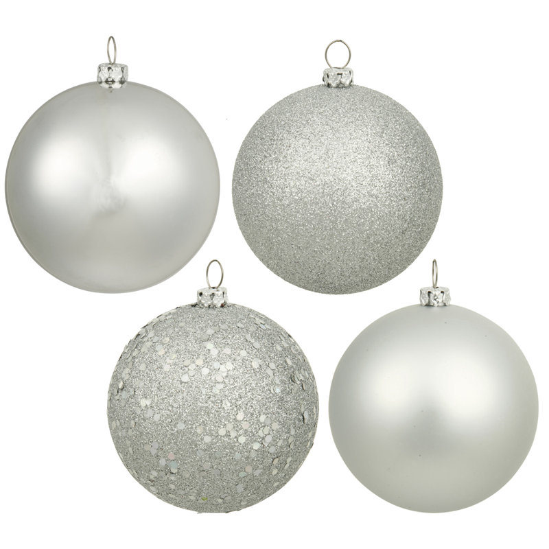 Holiday Décor Ball Ornament, Silver