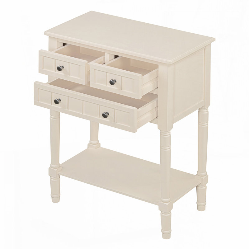 Console étroite, Beige
