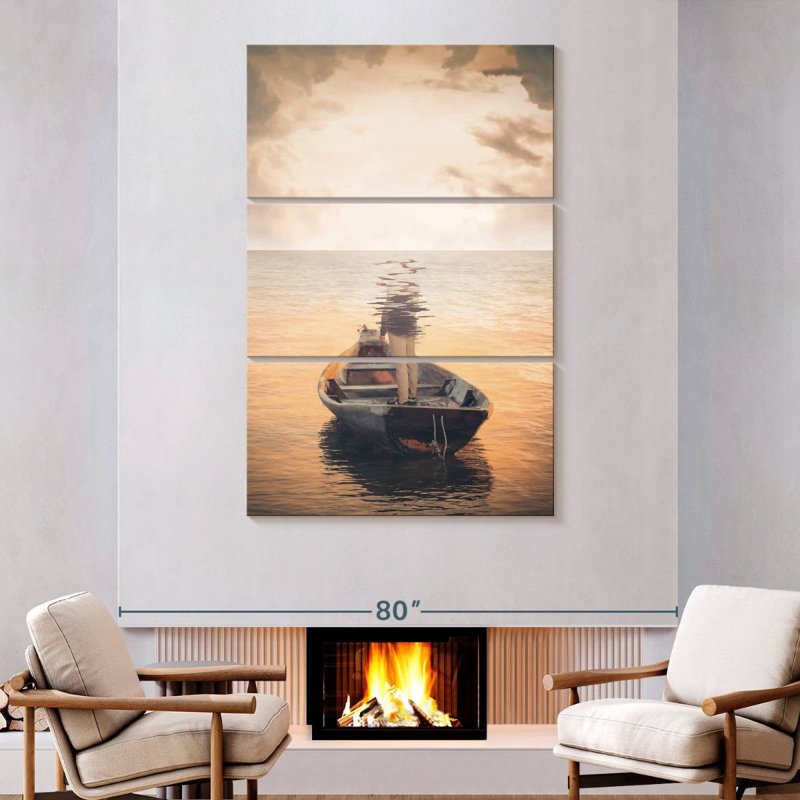 Kelan Glassea, 74" H x 48" W