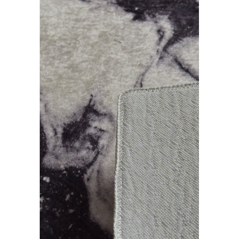 Antibacterial Hall Carpet, 100% Polyester, 31.5 x 59.1 inches | Pile Height: 0.15 inches, Total Thickness: 0.4 inches | Non-Slip Underside, Machine Washable, Ideal for Home Entryways & Living Spaces