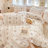 Microfiber Floral Print Comforter Set-110354017
