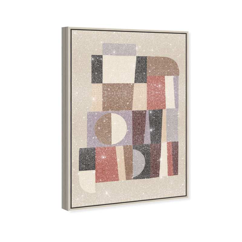 Berry Deco II by Oliver Gal, 25"H x 37"W, Silver Floater Frame
