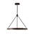 Duo 1 - Light Black LED Unique/Statement Pendant-63492131-63492133