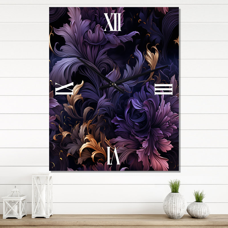 Horloge murale Jashanti, H 40 po x l 10 po x P 1 po