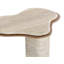 ISOLA END TABLE - TRAVERTINE LOOK - DUNE