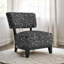 Fauteuil d'appoint rembourré avec dossier incliné Swirle-1456677681