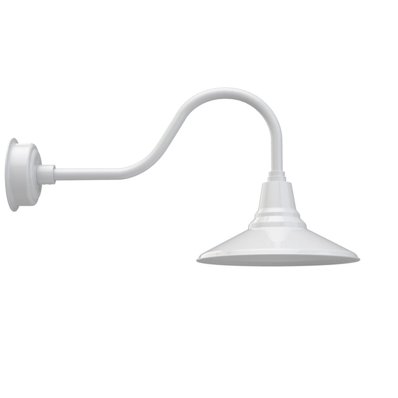 Albali Wall Light, White, 16.37" H x 14" W x 30.75" D