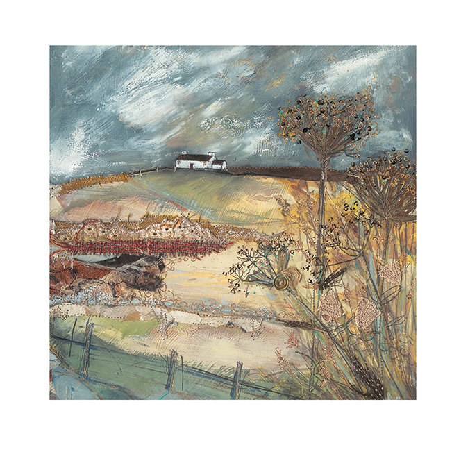 Louise O'Hara - Wrapped Canvas Painting, 40cm H x 40cm W x 0.01cm D