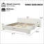 Lit rembourré Cozy - un ajout de rêve à votre chambre à coucher, KING
