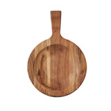 Italian Cutting Board Bowl - 14.4"D x 9.8"W x 1.6"H