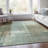 Machine Washable Indoor/Outdoor Xhevrie Seafoam Rug-1212189893